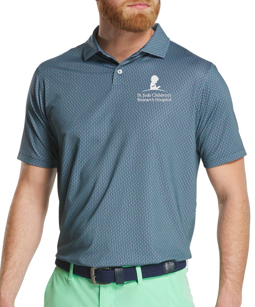Primary image St. Jude FootJoy Bracket Polo - Navy